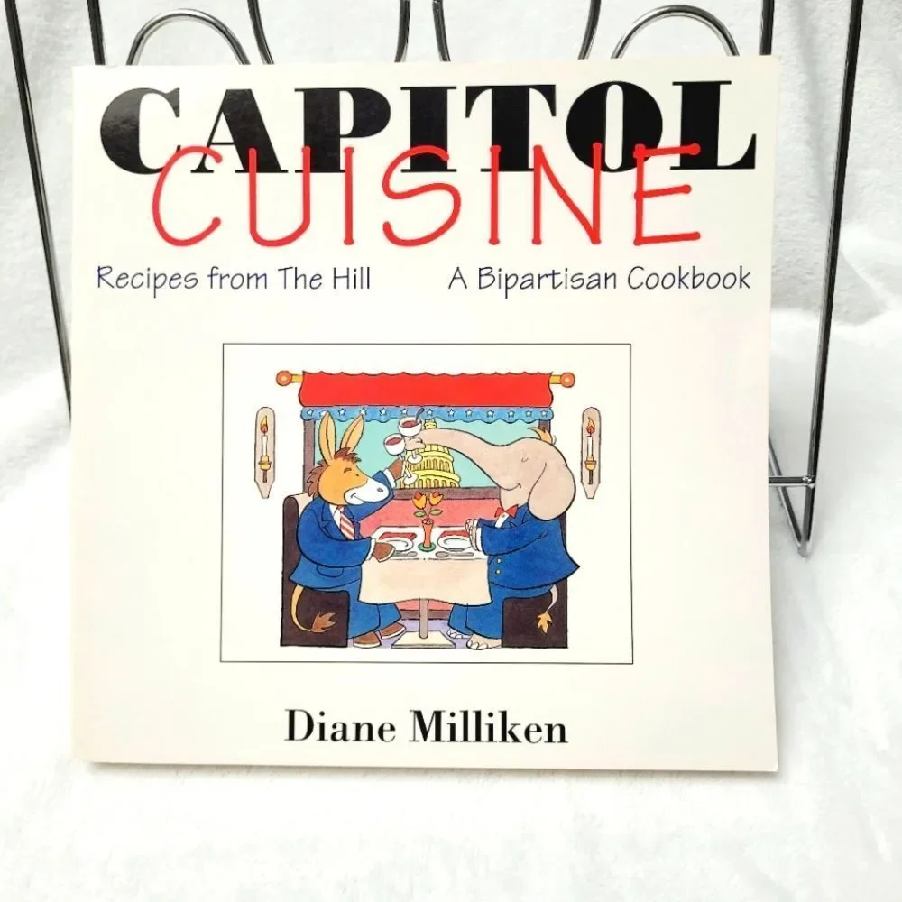 VTNG Capitol Cuisine Bipartisan Cookbook Recipes From The Hill 1996 Softcover